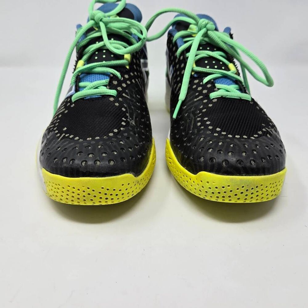 NEW BALANCE FRESH FOAM LAV V2 BLACK HERITAGE BLUE SAMPLE TENNIS SHOE MENS 10 - Picture 3 of 10